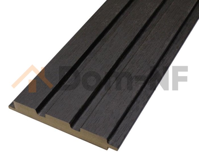 Декоративная реечная панель МДФ, цвет венге (цена за шт.)