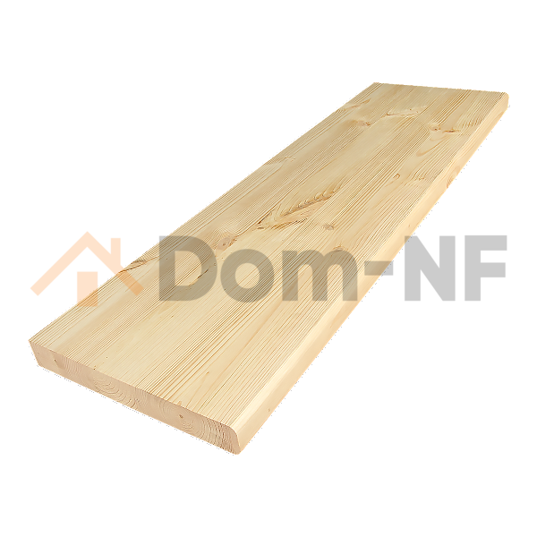 Ступень деревянная 1500x300x40 мм. Класс АВ