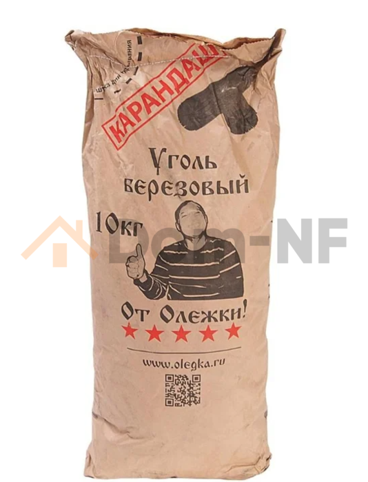 Уголь для мангала 10 кг.