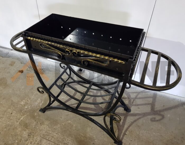 Мангал сварной, кованый. Неразборный (МК048)