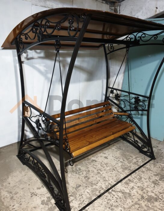 Садовые качели кованые, большие, усиленные (под заказ)